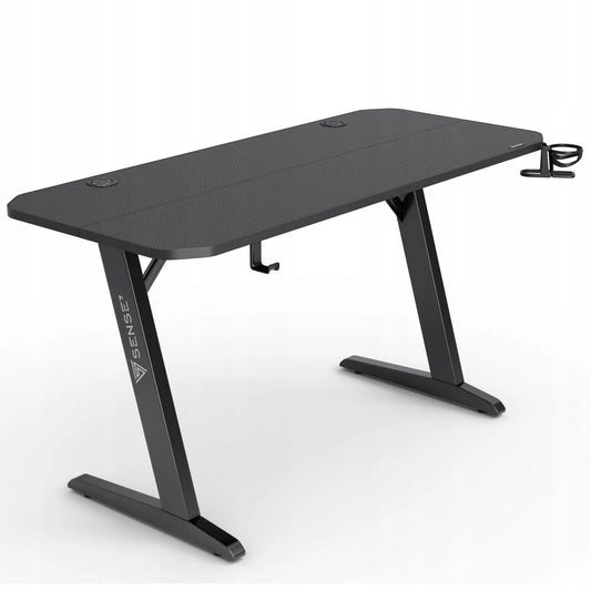 Carjfdse Computer Desk 140x60cm - Professional Workstation by Sense7